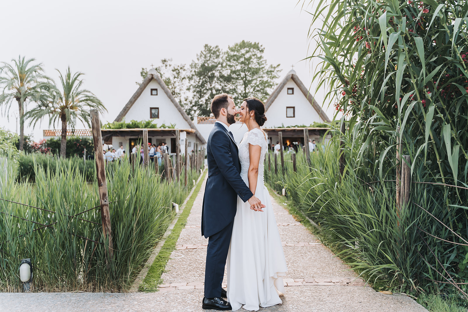 fotógrafos de boda en el Huerto de Santa María