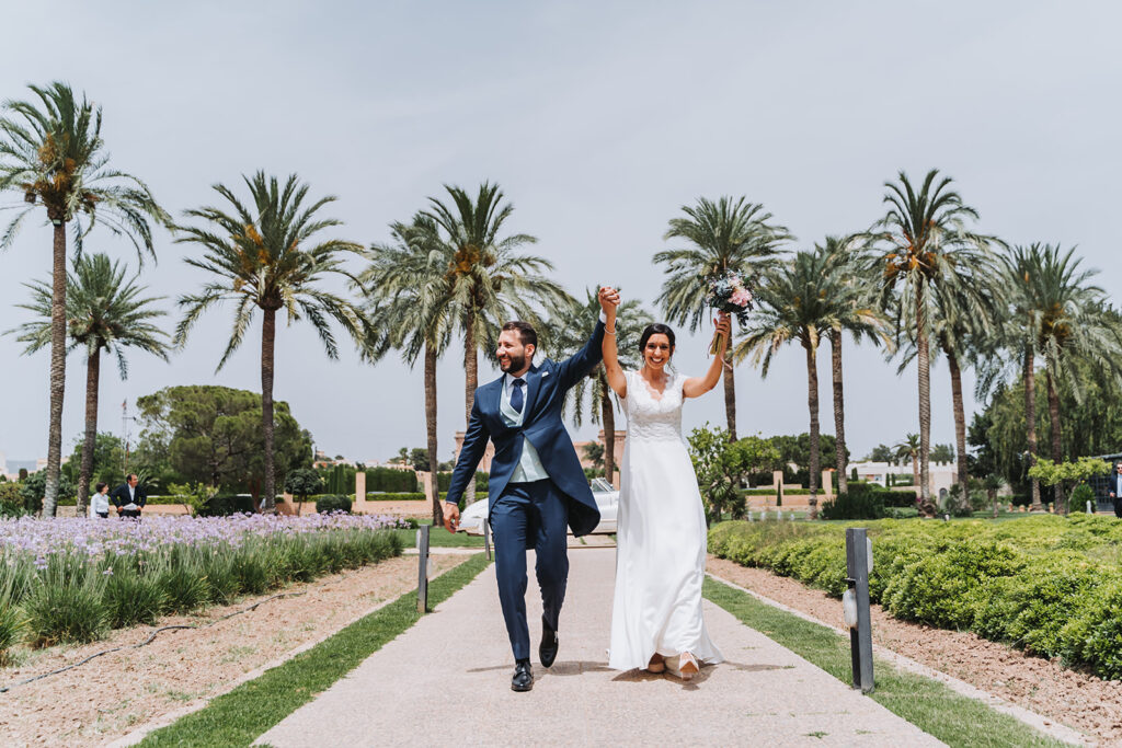 fotógrafos de boda en el Huerto de Santa María